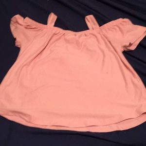 Pink crop top